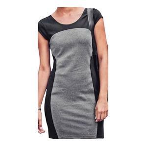 Athleta Gray and Black Active Wear Athleisure Dress Size Small ~